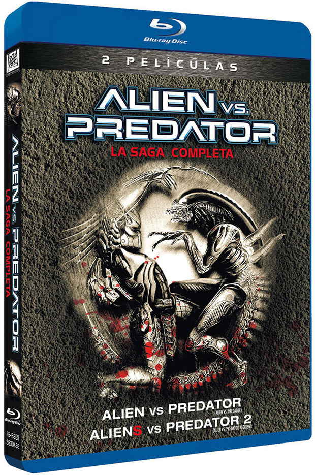carátula Aliens vs. Predator - La Saga Completa Blu-ray 1