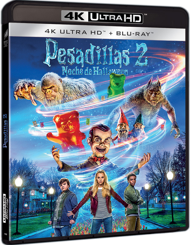carátula Pesadillas 2: Noche de Halloween Ultra HD Blu-ray 1