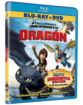 Cómo Entrenar a tu Dragón Blu-ray