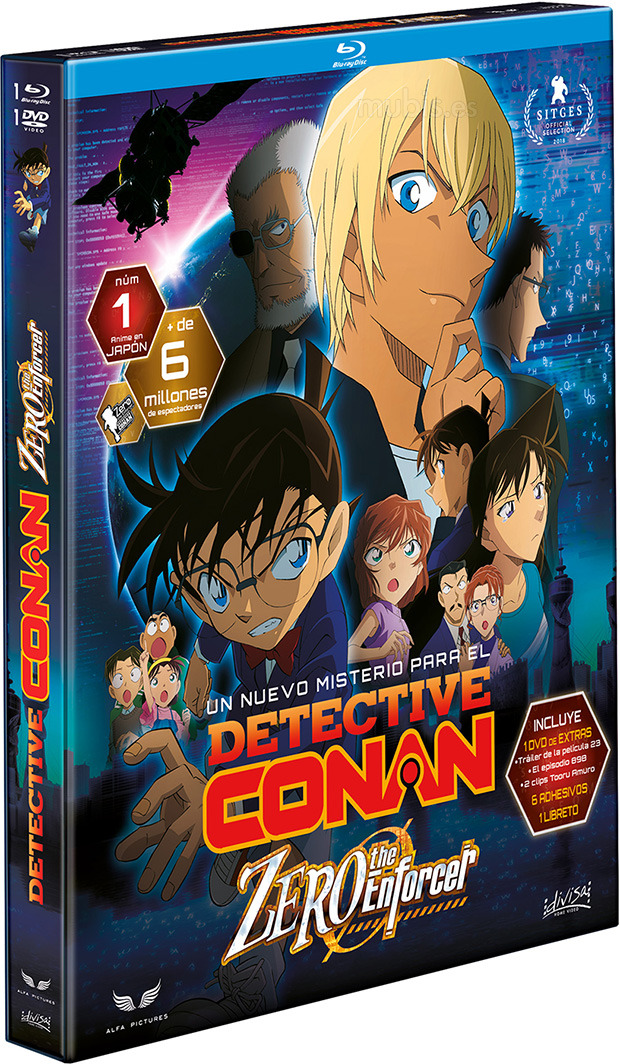 carátula Detective Conan: El Caso Zero Blu-ray 1