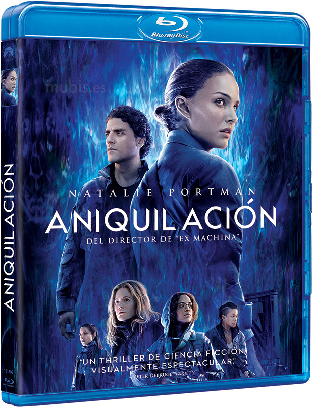 carátula Aniquilación Blu-ray 1