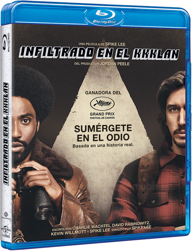 carátula Infiltrado en el KKKlan Blu-ray 1