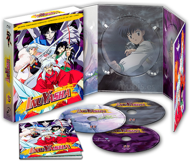 carátula Inuyasha - Quinta Temporada (Edición Coleccionista) Blu-ray 1
