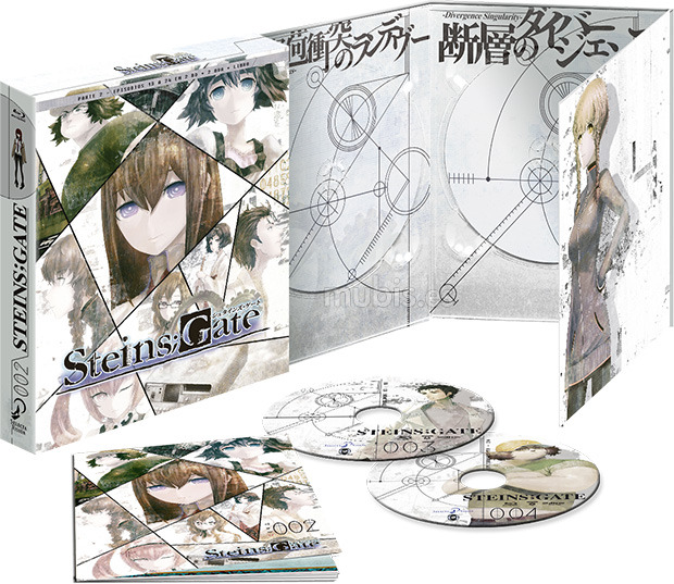 carátula Steins Gate -  Parte 2 (Edición Coleccionista) Blu-ray 1