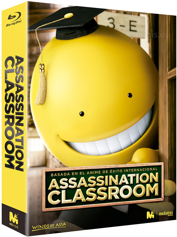 carátula Pack Assassination Classroom Blu-ray 1