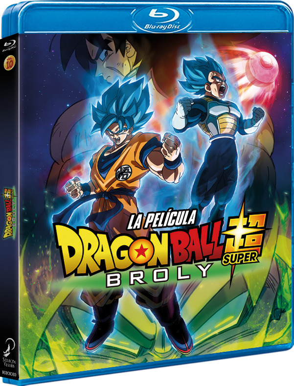 carátula Dragon Ball Super Broly Blu-ray 1