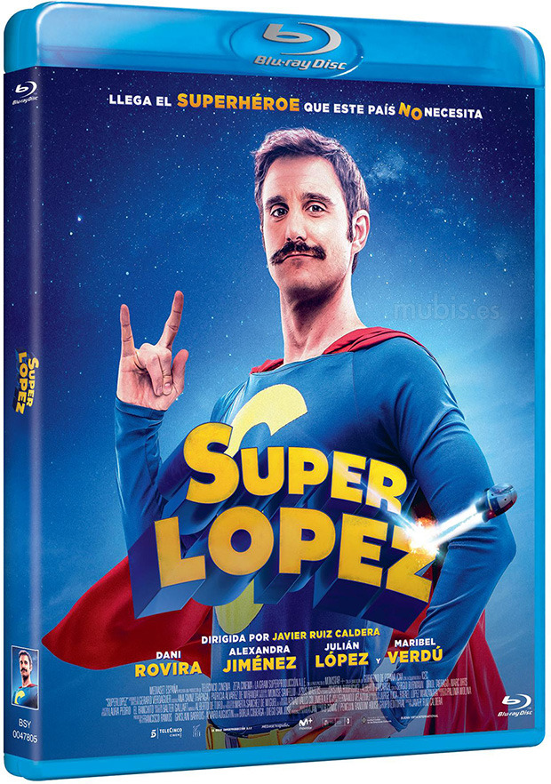 carátula Superlópez Blu-ray 1