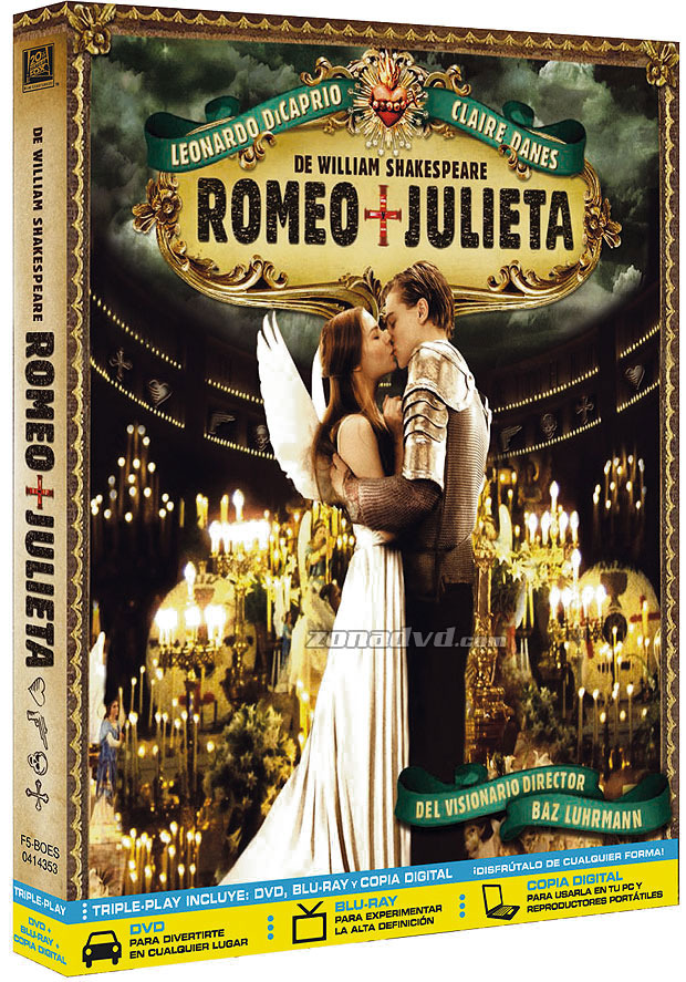 Romeo + Julieta Blu-ray