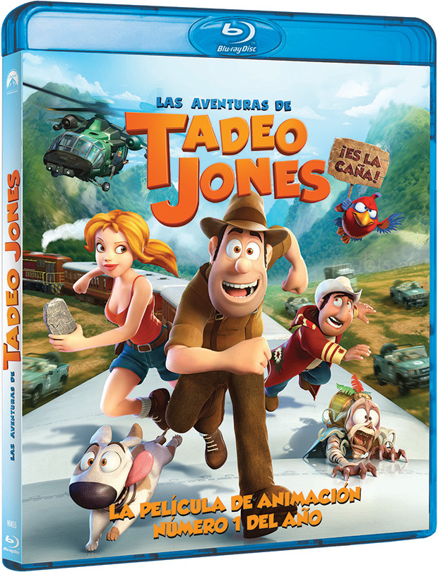 carátula Las Aventuras de Tadeo Jones Blu-ray 1