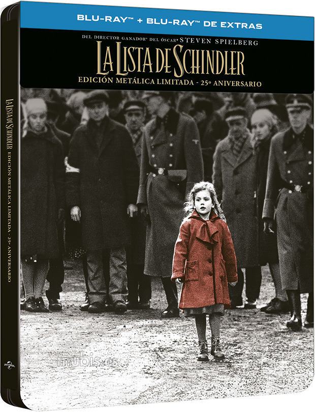 carátula La Lista de Schindler - Edición Metálica Blu-ray 1
