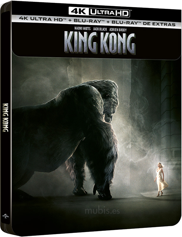 carátula King Kong - Edición Metálica Ultra HD Blu-ray 1