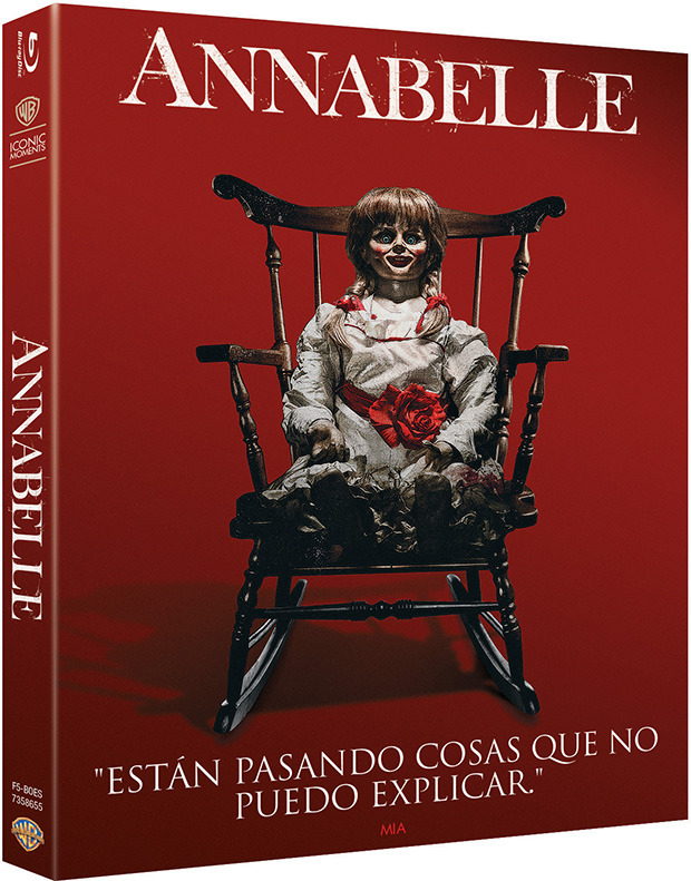 carátula Annabelle (Iconic Moments) Blu-ray 1