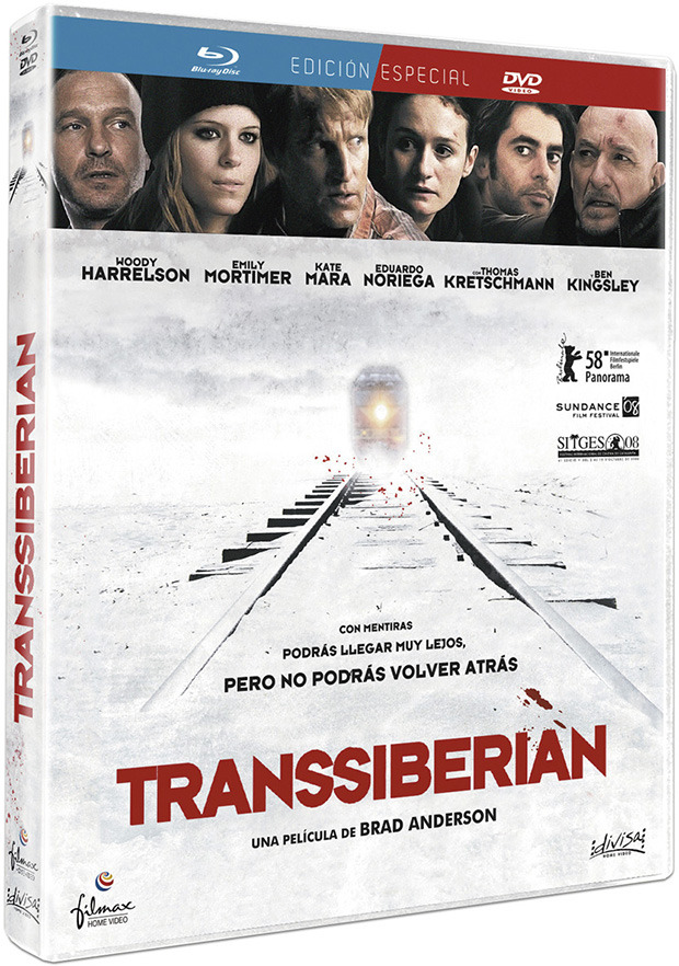 carátula Transsiberian - Edición Especial Blu-ray 1