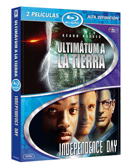 Pack Ultimátum a la Tierra (2008) + Independence Day Blu-ray