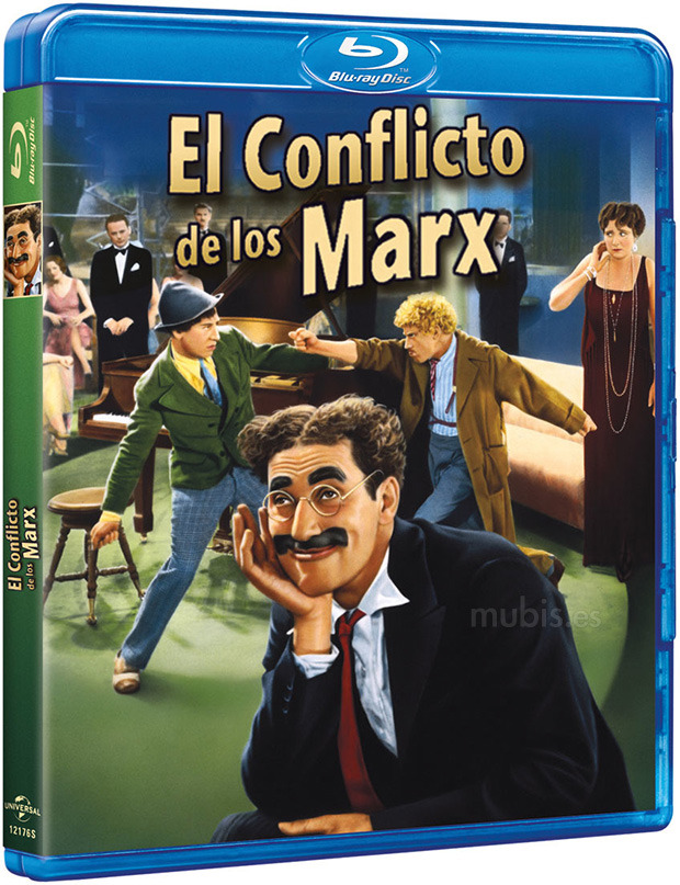 carátula El Conflicto de los Marx Blu-ray 1
