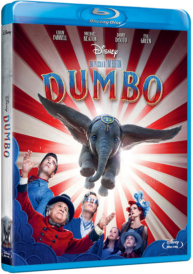 carátula Dumbo Blu-ray 1