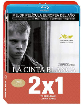 Pack La Cinta Blanca + Yo, Daniel Blake Blu-ray