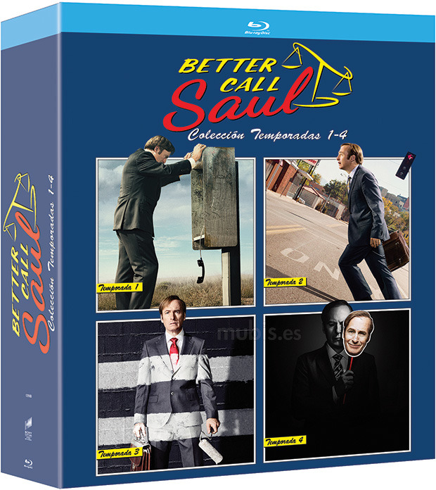 carátula Better Call Saul - Temporadas 1 a 4 Blu-ray 1