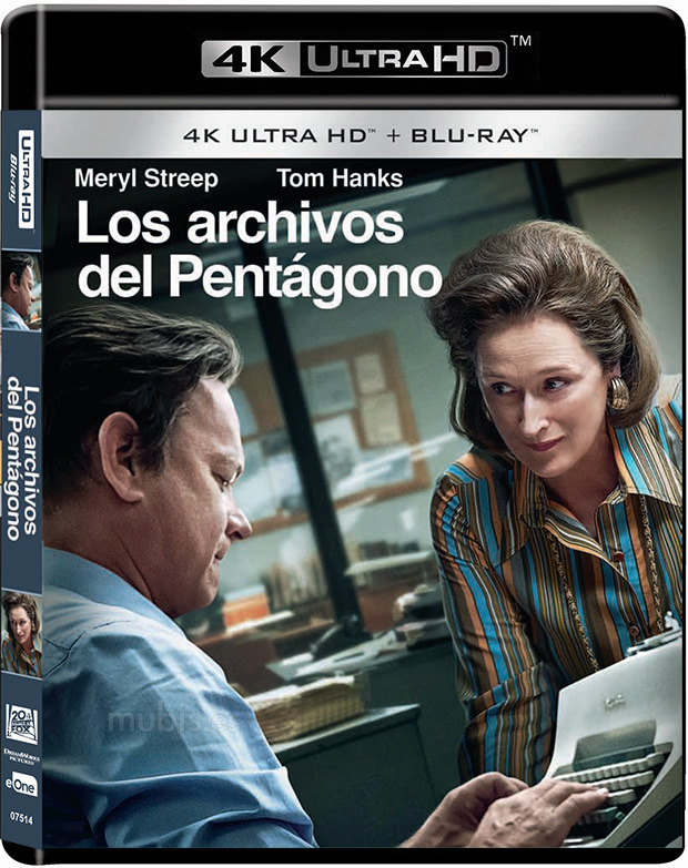 carátula Los Archivos del Pentágono Ultra HD Blu-ray 1