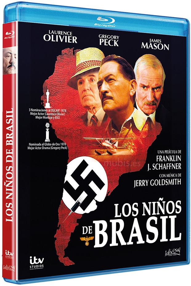 carátula Los Niños del Brasil Blu-ray 1