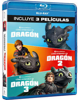 Cómo Entrenar a tu Dragón - Colección 3 Películas Blu-ray 2