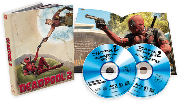 Deadpool 2 - Edición Libro Blu-ray