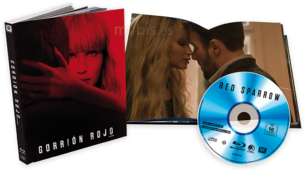 Gorrión Rojo - Edición Libro Blu-ray