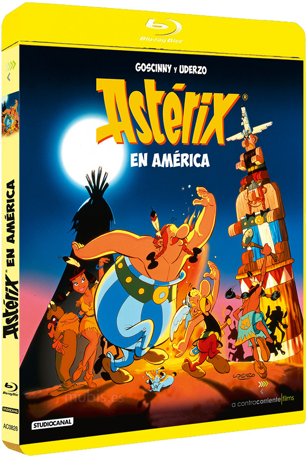 Asterix en América Blu-ray