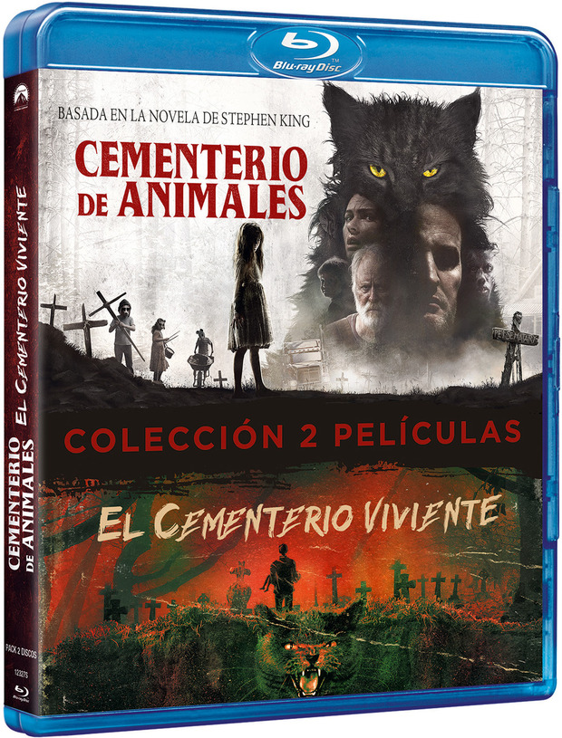Pack El Cementerio Viviente + Cementerio de Animales Blu-ray