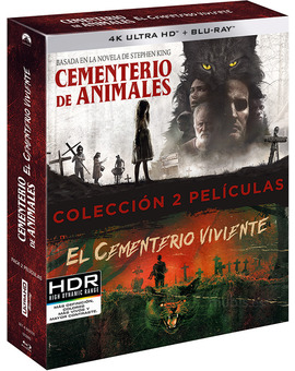 Pack El Cementerio Viviente + Cementerio de Animales Ultra HD Blu-ray