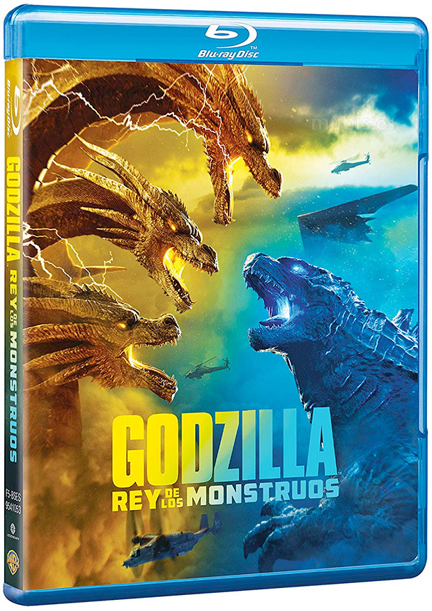 carátula Godzilla: Rey de los Monstruos Blu-ray 1