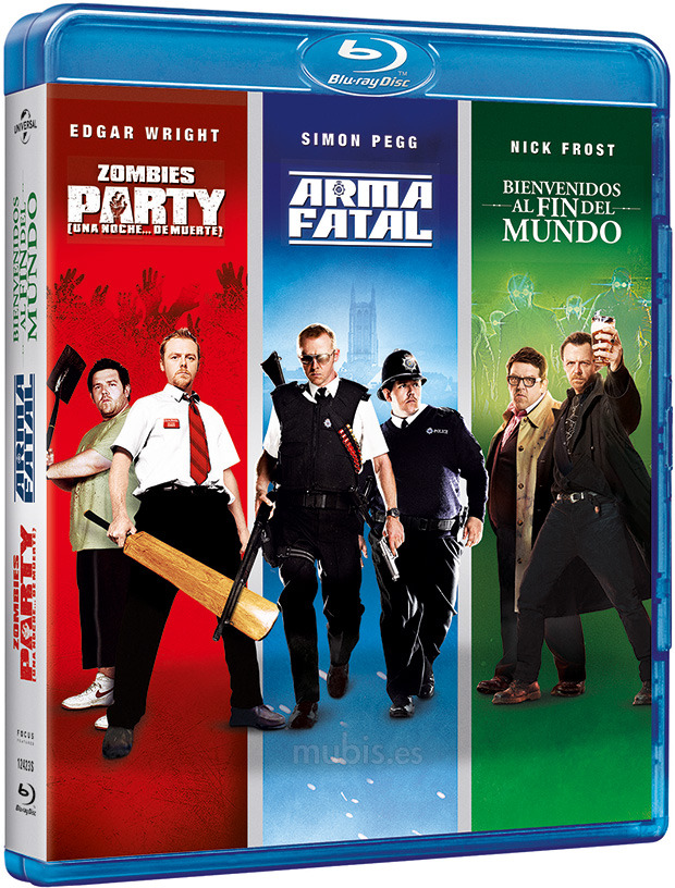 Trilogía del Cornetto: Zombies Party + Arma Fatal + Bienvenidos al Fin del Mundo Blu-ray