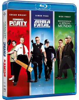 Trilogía del Cornetto: Zombies Party + Arma Fatal + Bienvenidos al Fin del Mundo Blu-ray