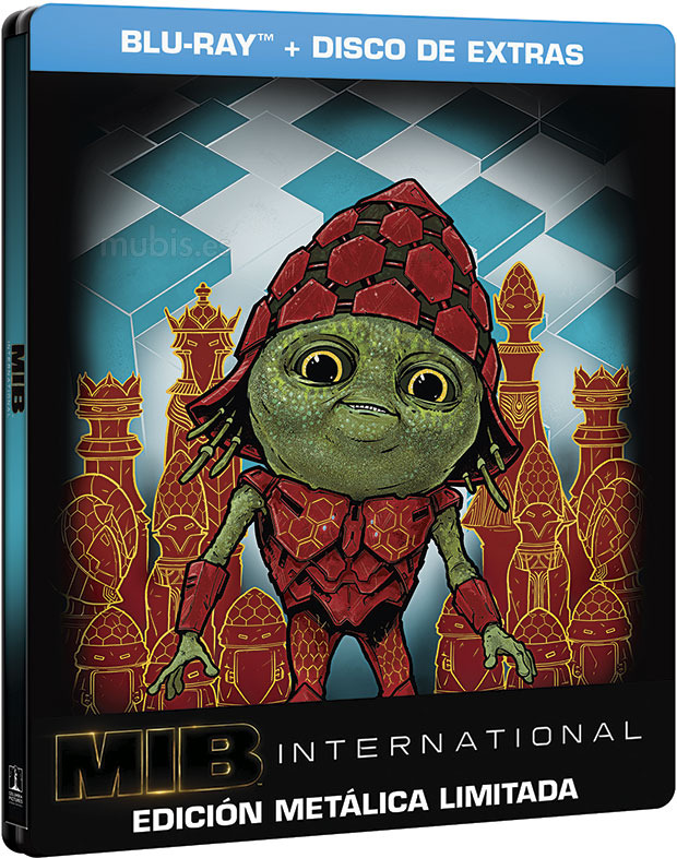 carátula Men in Black: International - Edición Metálica Blu-ray 1