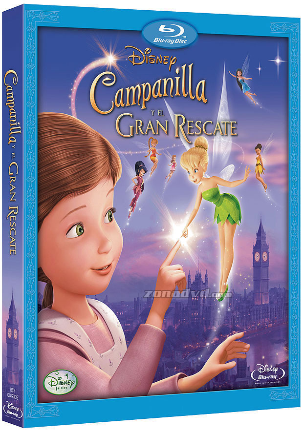 carátula Campanilla y el Gran Rescate Blu-ray 1