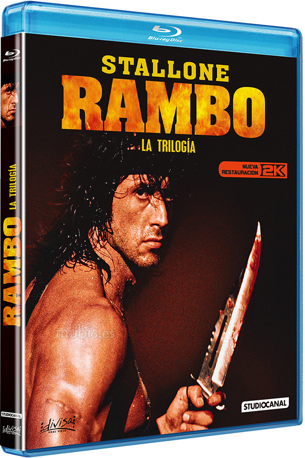 carátula Rambo: La Trilogía Blu-ray 1