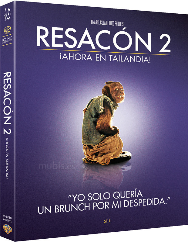 carátula Resacón 2 ¡Ahora en Tailandia! (Iconic Moments) Blu-ray 1