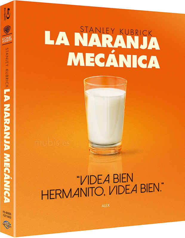 carátula La Naranja Mecánica Blu-ray 1