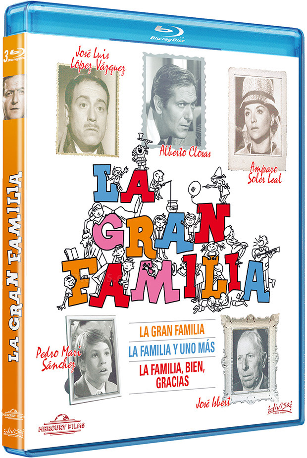carátula Pack La Gran Familia Blu-ray 1