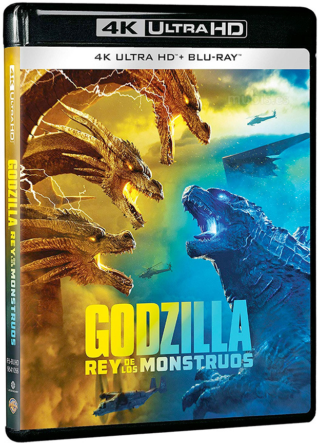 carátula Godzilla: Rey de los Monstruos Ultra HD Blu-ray 1