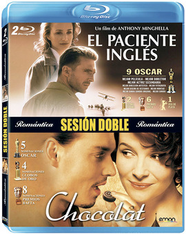 Pack El Paciente Inglés + Chocolat Blu-ray