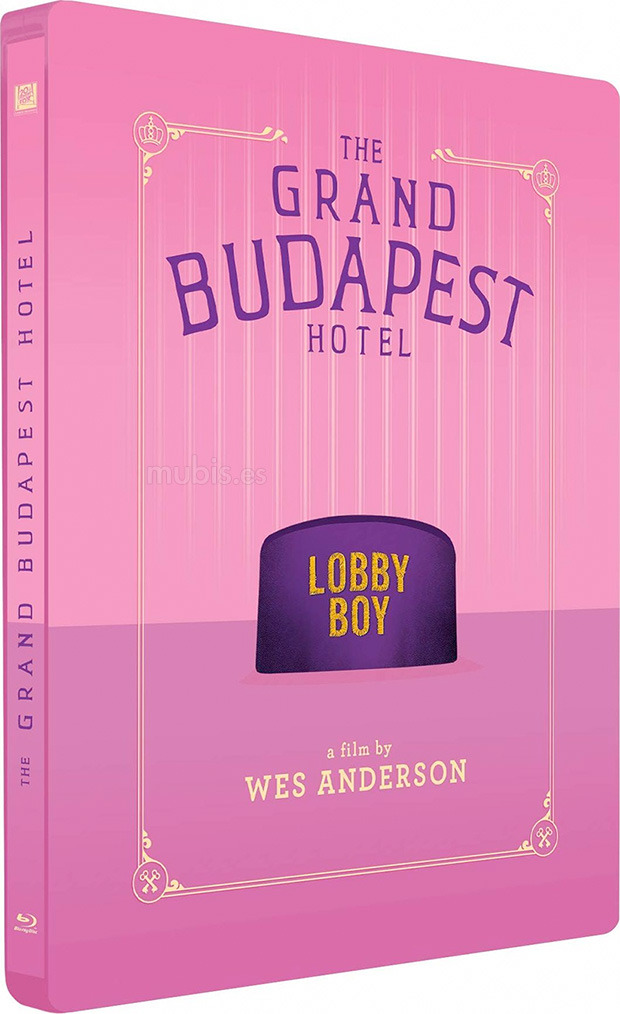 carátula El Gran Hotel Budapest - Edición Metálica Blu-ray 1