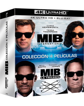 Pack Men in Black 1 + 2 + 3 + Men in Black: International Ultra HD Blu-ray