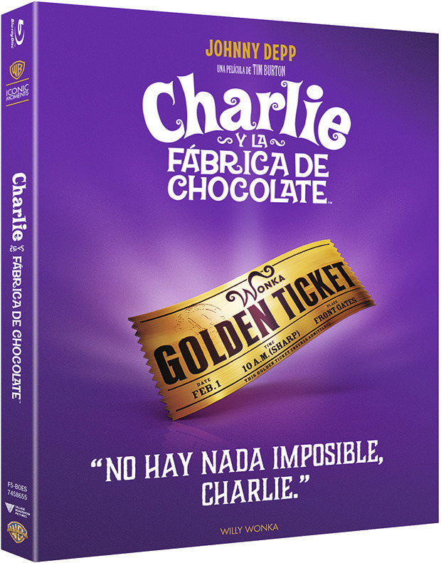 Charlie y la Fábrica de Chocolate (Iconic Moments) Blu-ray