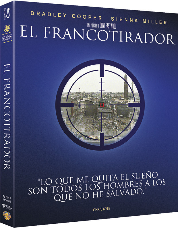 carátula El Francotirador (Iconic Moments) Blu-ray 1