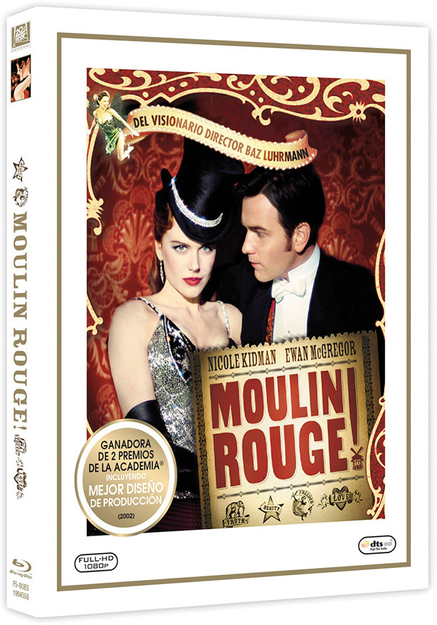 carátula Moulin Rouge (Iconic Moments) Blu-ray 1