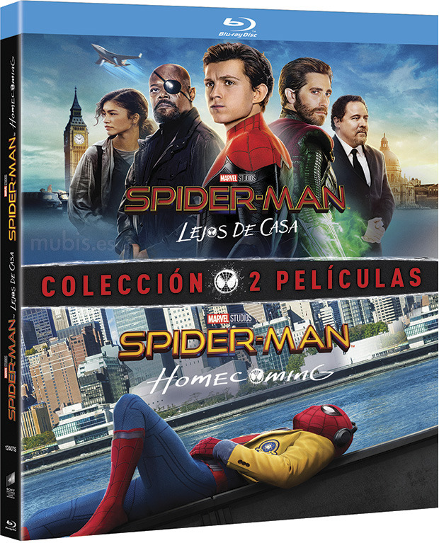 Pack Spider-Man: Homecoming + Spider-Man: Lejos de Casa Blu-ray