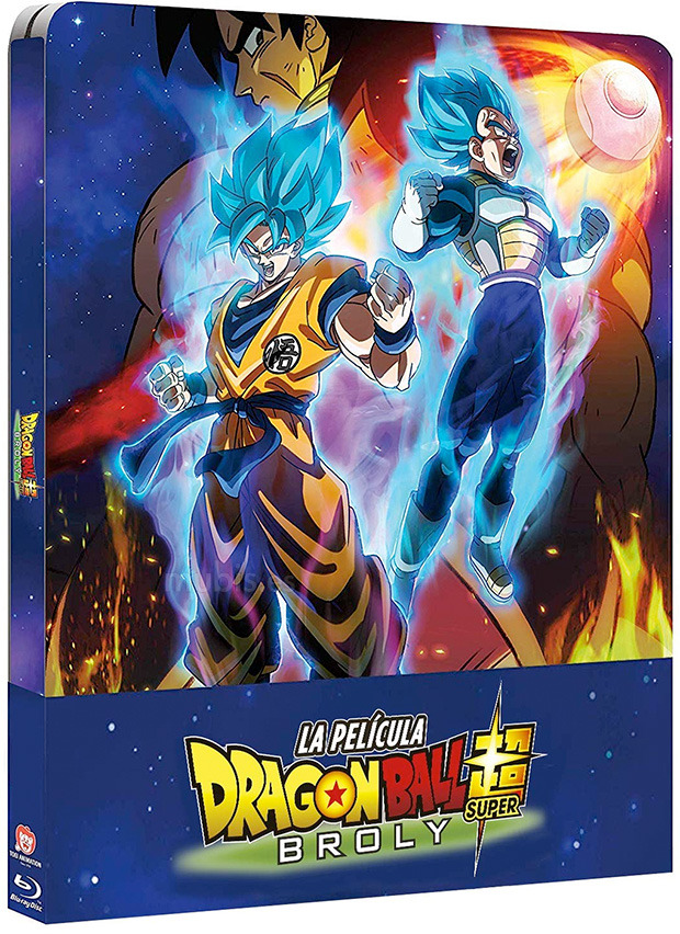 carátula Dragon Ball Super Broly - Edición Metálica Blu-ray 1