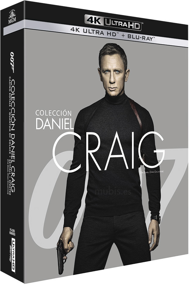 Colección Daniel Craig (James Bond) Ultra HD Blu-ray