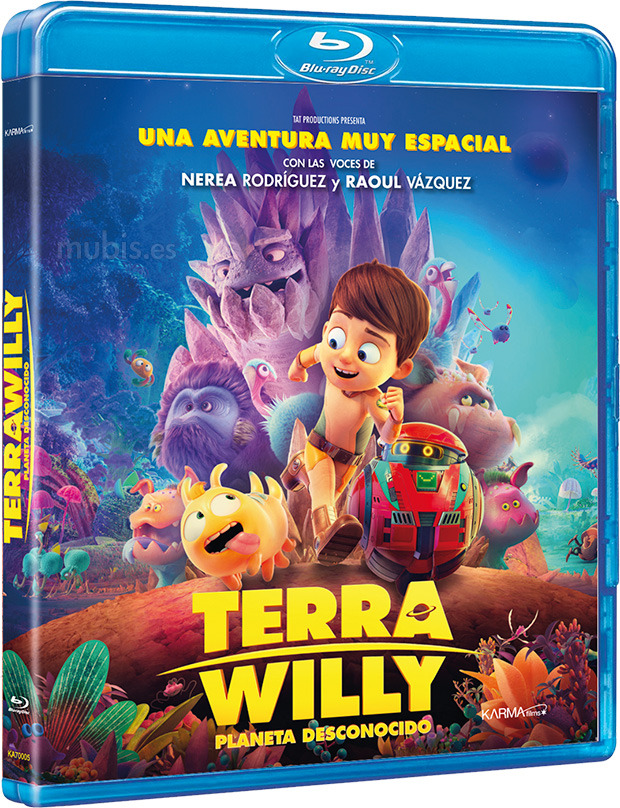carátula Terra Willy: Planeta Desconocido Blu-ray 1